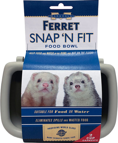 Marshall Ferret Snap 'N Fit Food Bowl