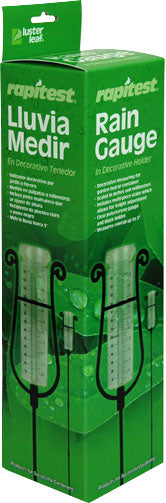 Rapitest Decorative Rain Gauge W/Stake