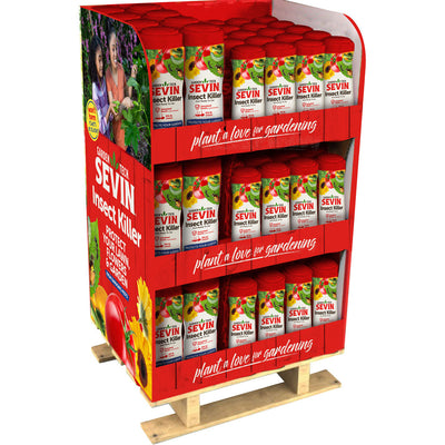 Sevin Insect Killer Dust Display Pallet