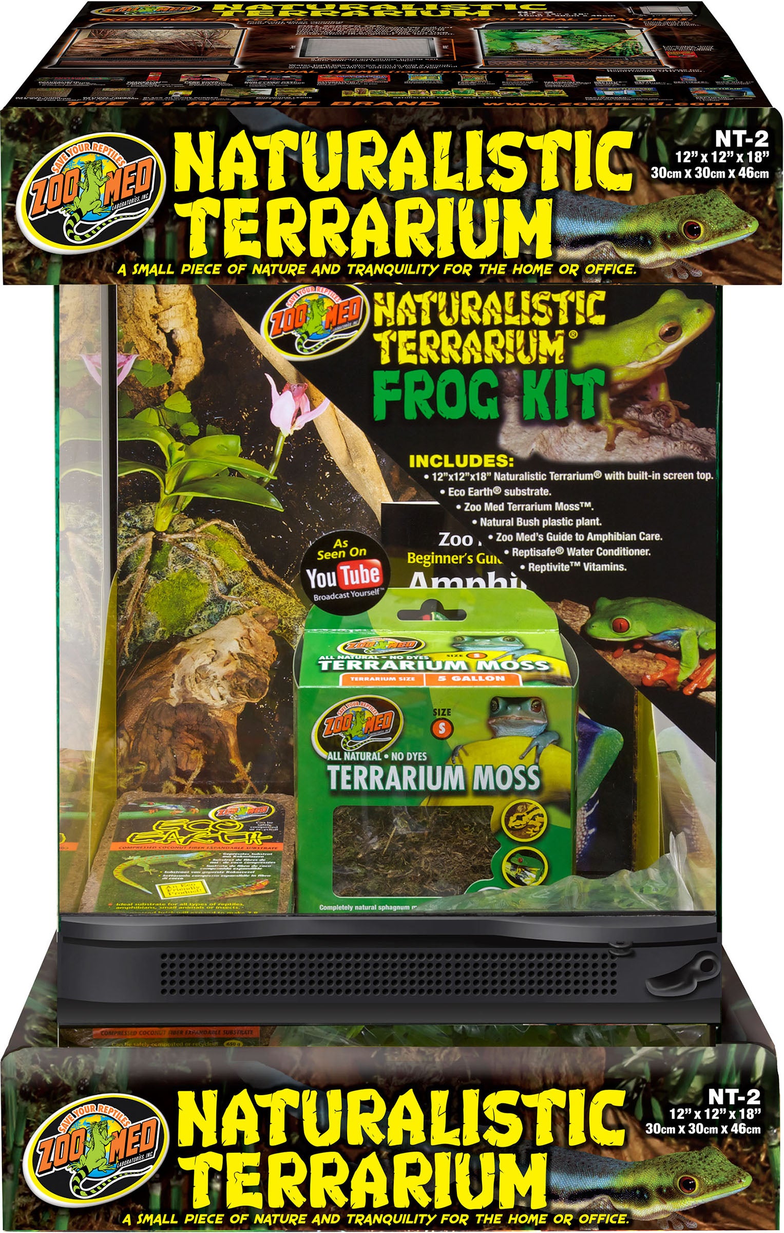 Naturalistic Terrarium Frog Kit