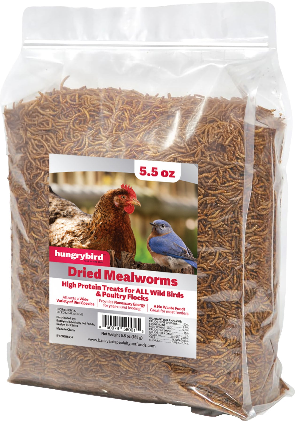Hungrybird Dried Mealworms