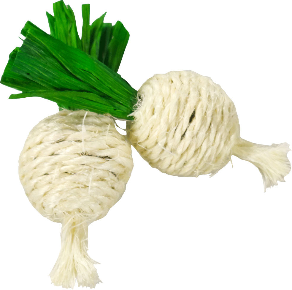 Nibbles Turnip Twins Chew Toy