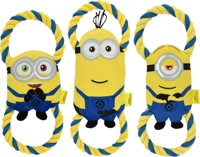 Multipet Minion Double Rope Tug Toy