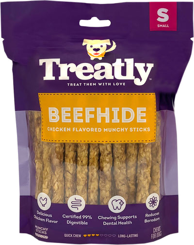 Treatly Beefhide Munchy Sticks