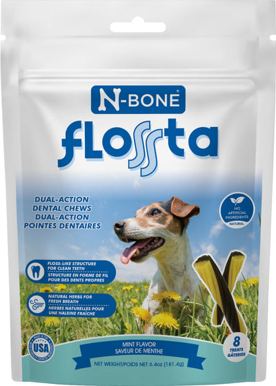 N-Bone Flossta Dual Action Dental Chew
