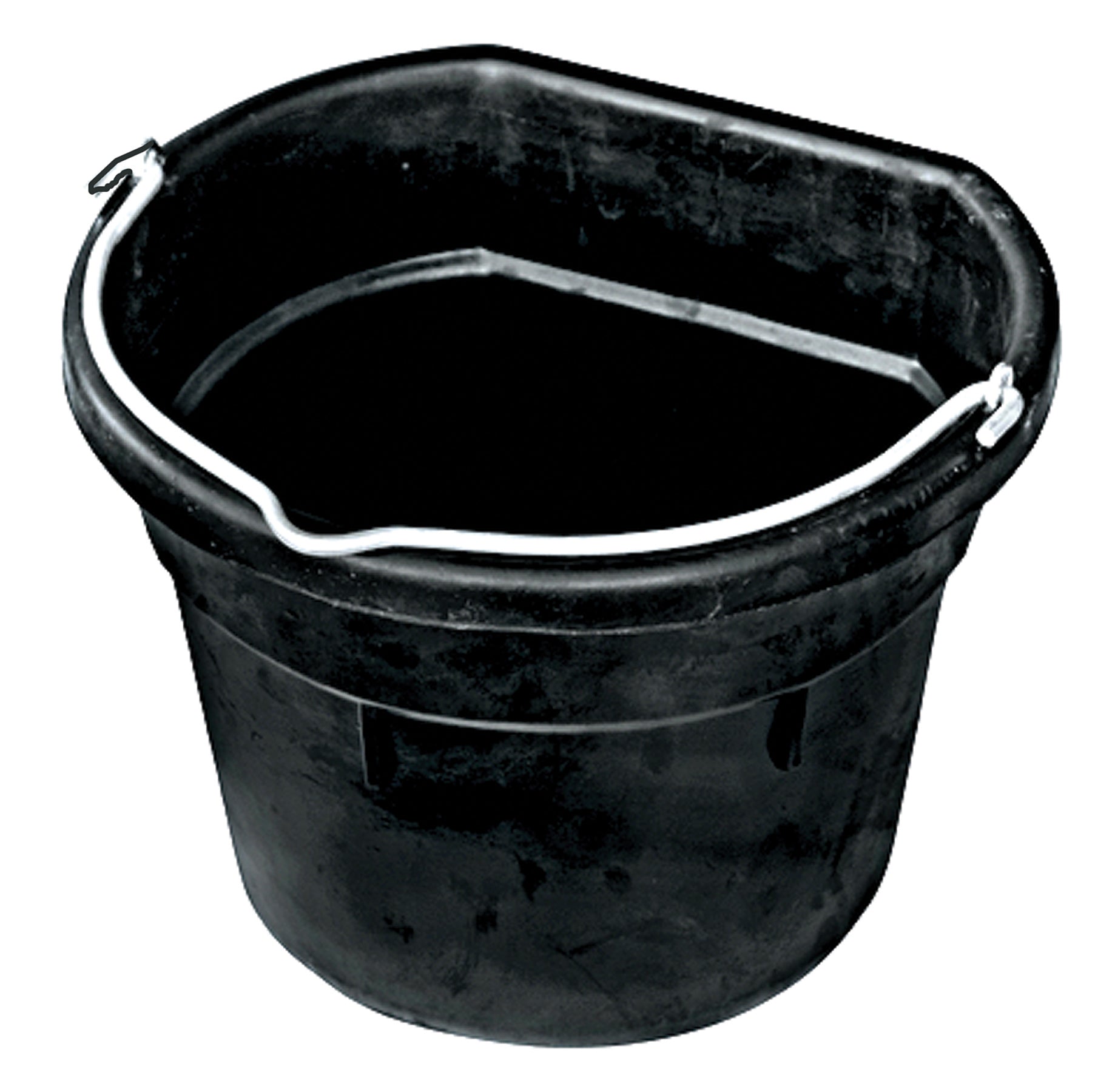Heated Flat-Back Rubber Bucket