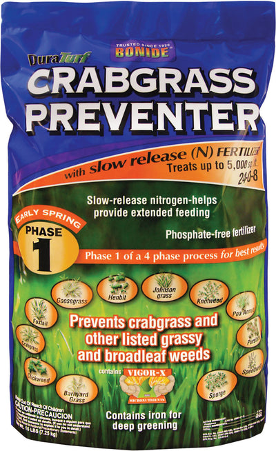 Duraturf Crabgrass Preventer W/Fertilizer 24-0-8