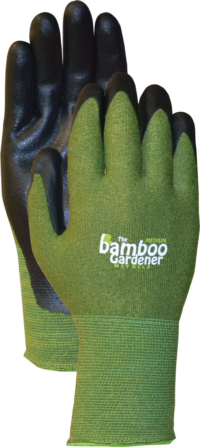 Bellingham Bamboo Gardener Nitrile Palm Gloves