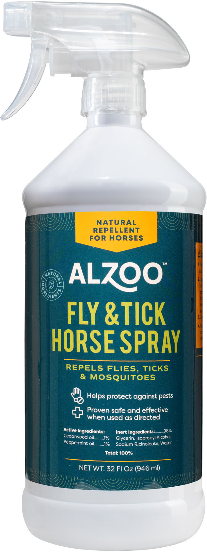 Alzoo Plant-Based Fly & Tick Horse Spray