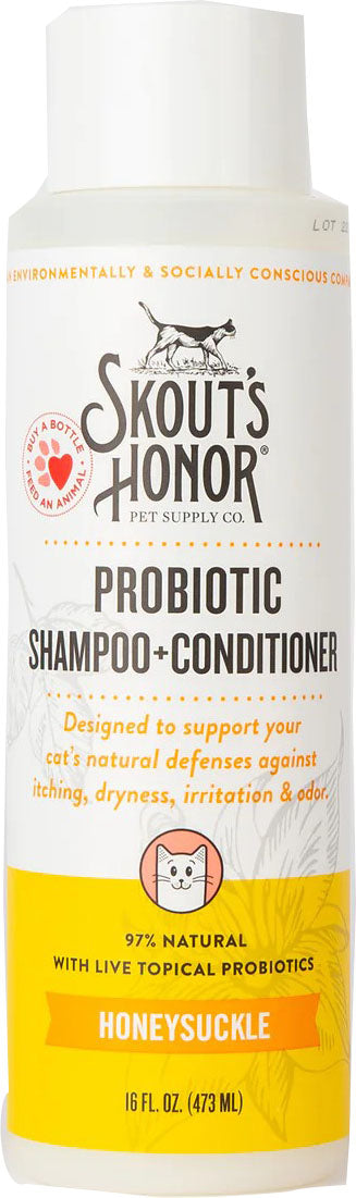 Skouts Honor Probiotic Shampoo+conditioner Cat