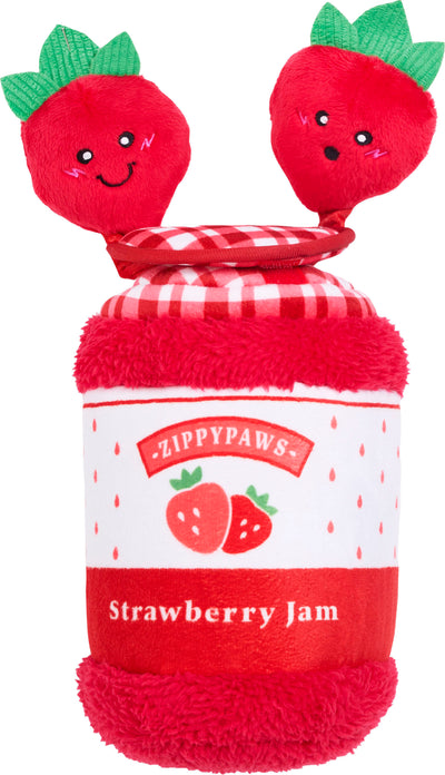Zippypaws Bungee Burrow - Strawberry Jam Jar