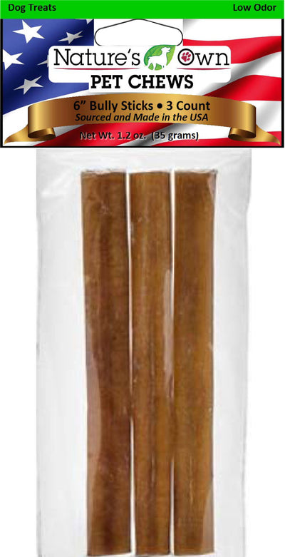 Nature'S Own Usa Low Odor Bully Sticks