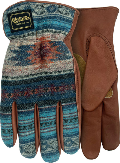 Watson Gloves Mens Crazy Horse Jacquard Goatskin