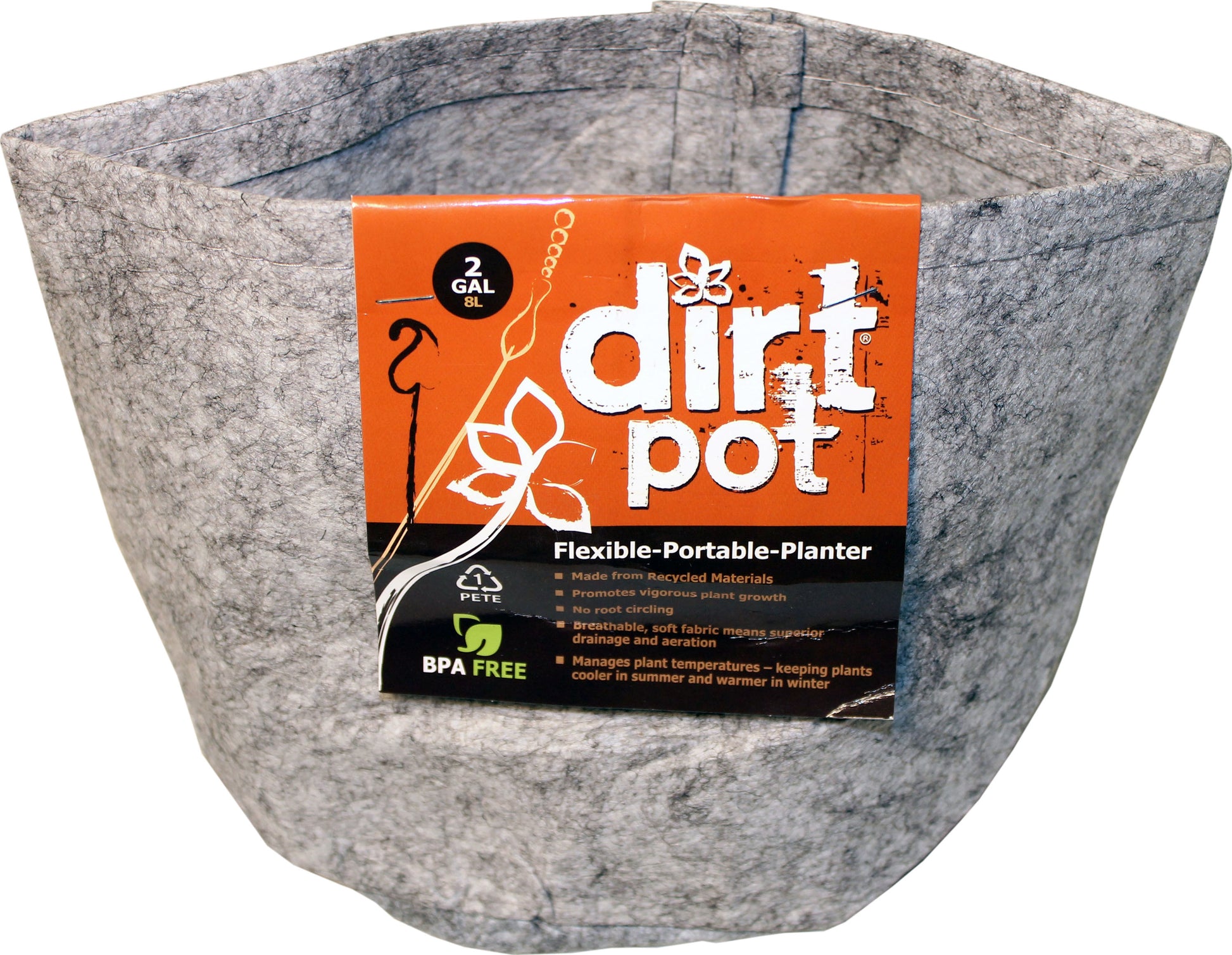 Hydrofarm Dirt Pot Flexible Planter