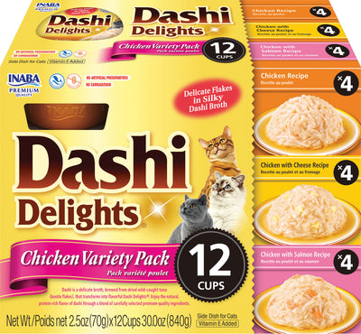 Inaba Dashi Delights Flakes In Broth Variety Pack