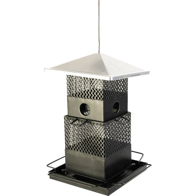 New Age Large Retractable 2-Tier Hopper Feeder