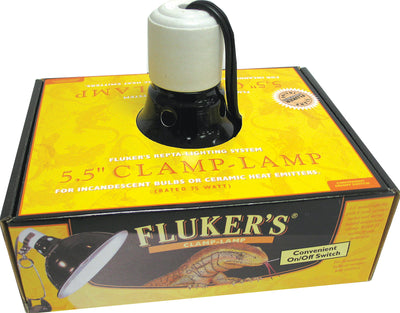 Ceramic Clamp Lamp W/ Switch