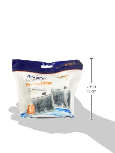 Aqueon (2 Pack) Minibow Replacement Filter Cartridge Size Small (6 Cartridges...