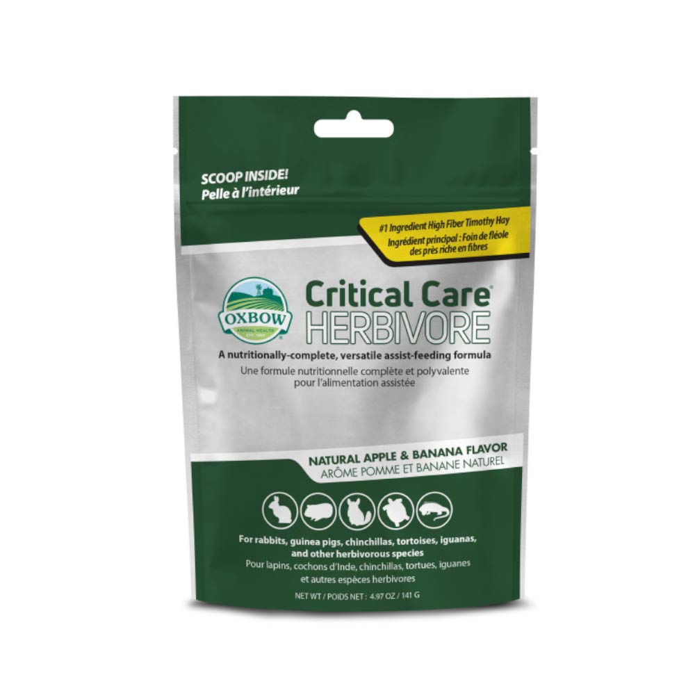 Oxbow Animal Health Critical Care Apple & Banana 141g.