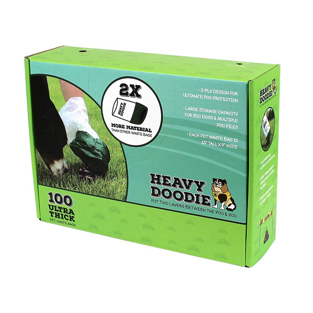 Paws/alcott Heavy Doodie Ultra-Thick Dog Waste Bags 100ct
