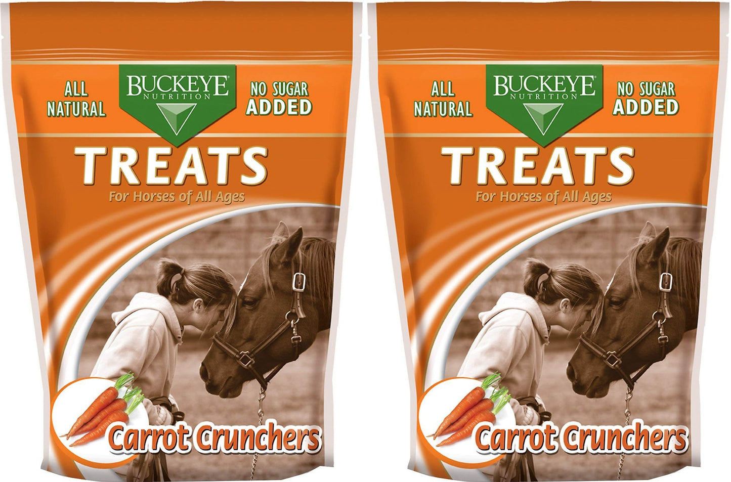 Buckeye Nutrition Carrot Crunchers Equine Treats
