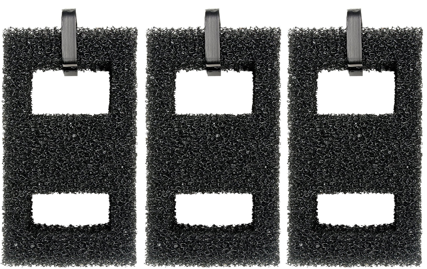 Fluval (3 Pack) Flex 15g Black Foam Filter Insert